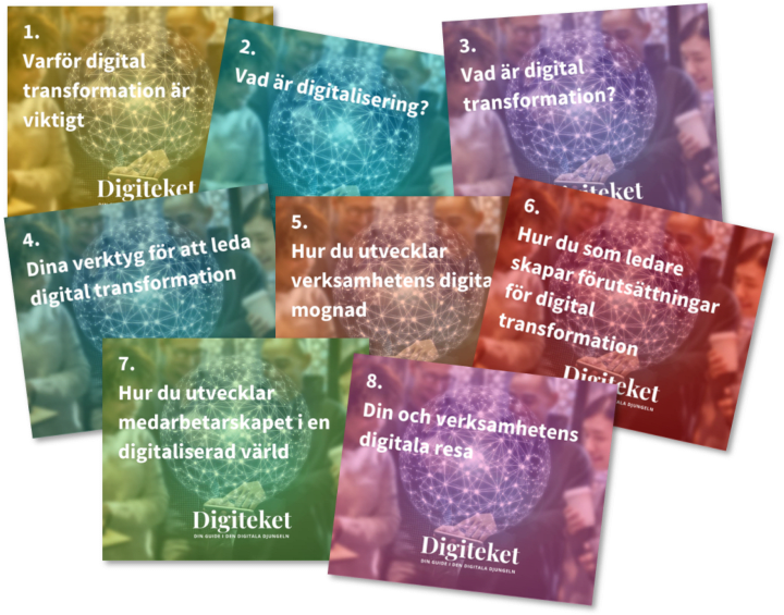 Ny programstart av Digitekets kurspaket Att leda bibliotekens digitala transformation den 15 oktober