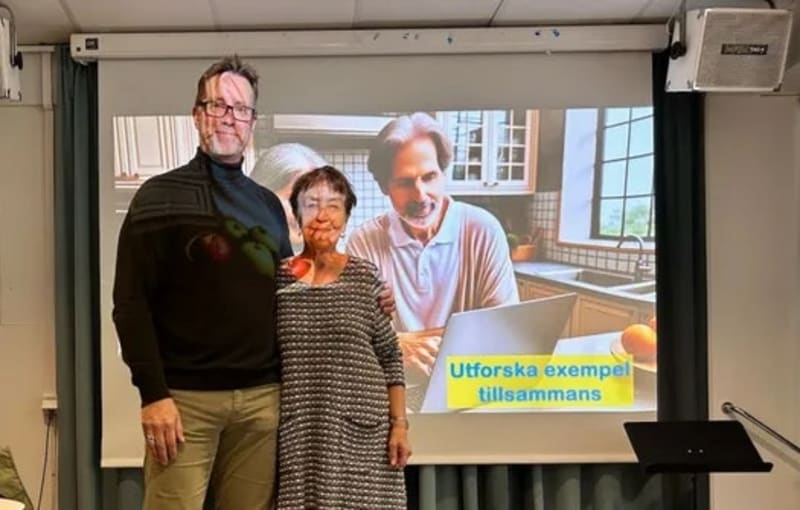 Patrik Steen utforskar AI tillsammans med SeniorNet