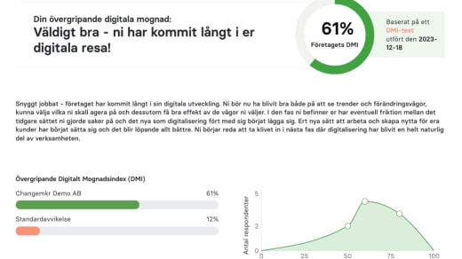 6. AI- eller digitalt mognadstest med nuläge och åtgärdspaket för att stärka er konkurrenskraft