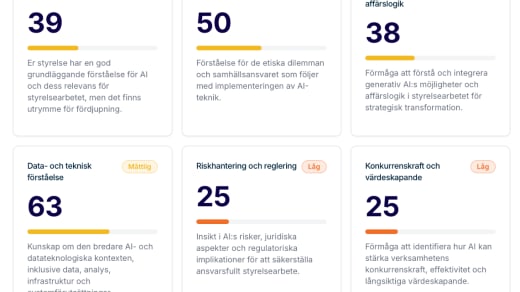 AI-mognad i styrelsen