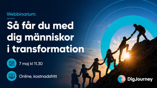 Webbinarium: Så får du med dig människor i transformation
