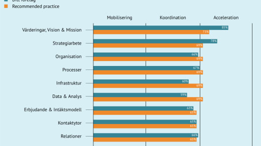Digitalt mognadstest baserat på Digital Maturity Matrix
