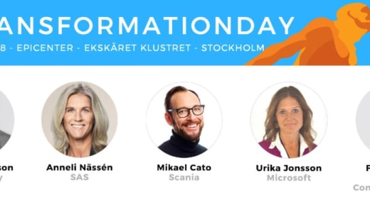 #TransformationDay - 2018 - "Digital transformation i globala företag"