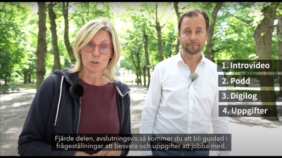 Introvideo till kurspaketet Att leda bibliotekens digitala transformation